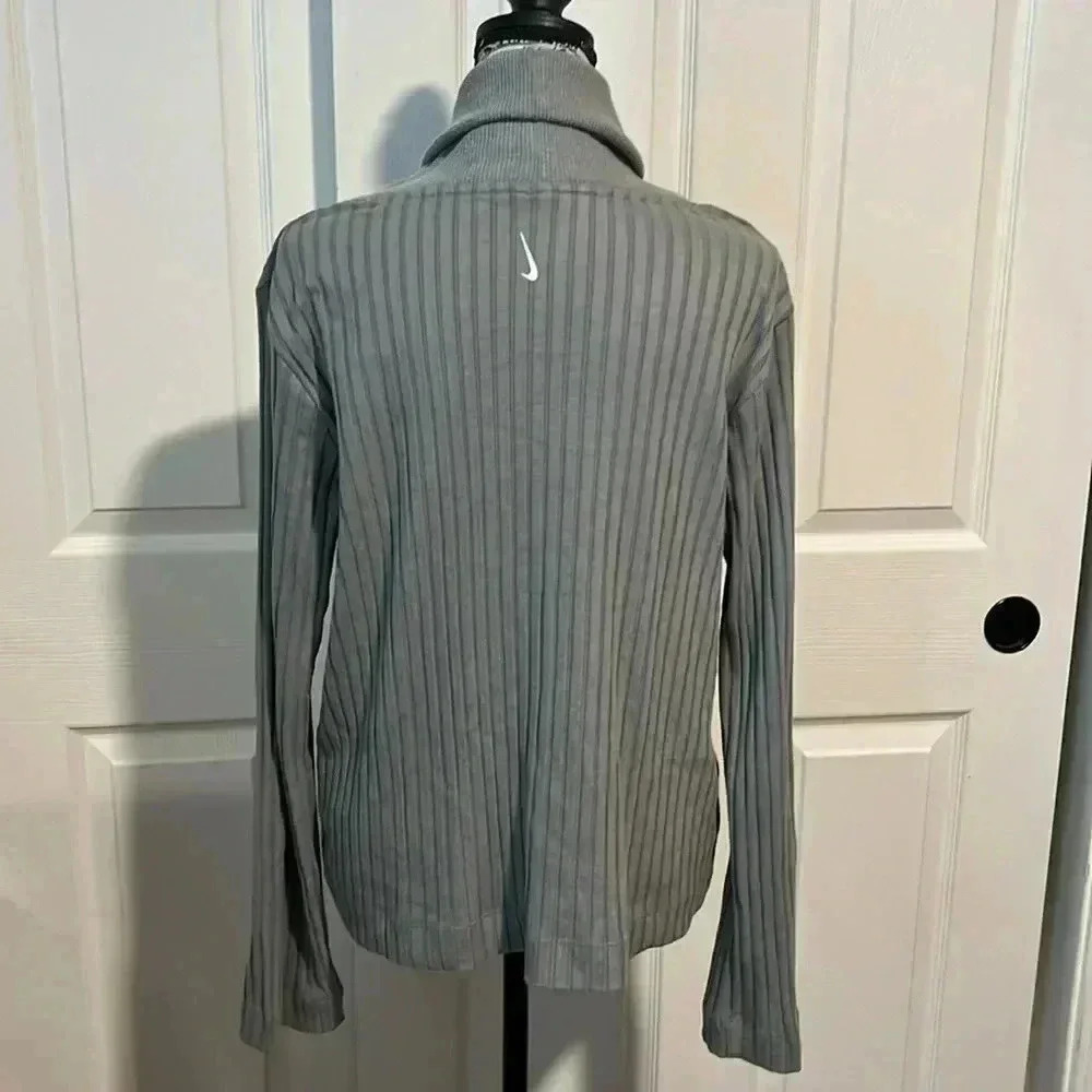 Nike Women's Yoga Luxe Ribbed Cover-Up Sweater - Picture 2 of 4